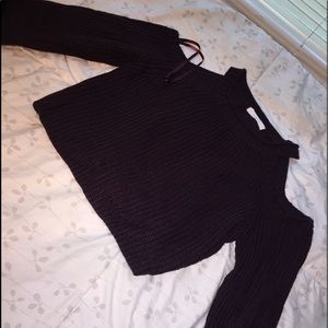 Flirty winter sweater